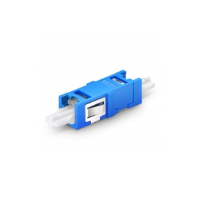 CS?/UPC to CS?/UPC Single Channel (2F) Single Mode Plastic Fiber Optic Adapter/Coupler without Flange #109496 Price in Dubai UAE
