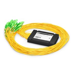 1 x 32 PLC Fiber Splitter, Splice/Pigtailed ABS Module, 2.0mm, SC/APC, Singlemode #11620 Price in Dubai UAE