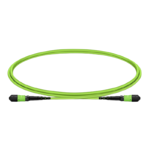 1m (3ft) MTP?-12 (Female) to MTP?-12 (Female) OM5 Multimode Elite Trunk Cable, 12 Fibers, Type B, Plenum (OFNP), Lime Green Price in Dubai UAE