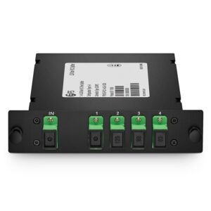 1 x 4 PLC Fiber Splitter, Standard LGX Cassette, SC/APC, Singlemode #121404  Price in Dubai UAE
