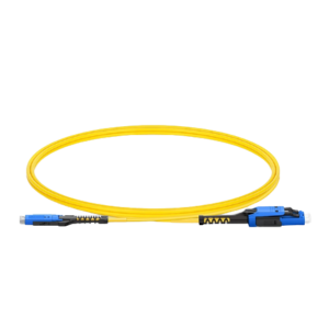 1m (3ft) MDC UPC to LC UPC Uniboot Duplex OS2 Single Mode PVC (OFNR) 2.0mm Fiber Optic Patch Cable, for 200/400G Network Connection #130968 Price in Dubai UAE