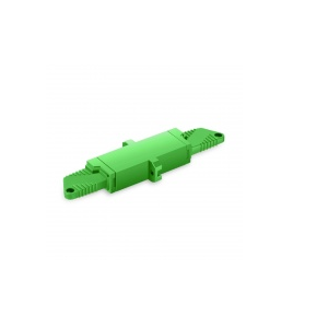 LSH/APC to LSH/APC Simplex Single Mode Plastic Fiber Optic Adapter/Coupler with Flange #17597 Price in Dubai UAE