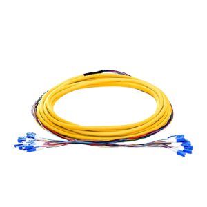Customized 4 Fibers OS2 Single Mode LC/SC/FC/ST/LSH Indoor Tight-Buffered Multi-Fiber Breakout Cable #21543 Price in Dubai UAE