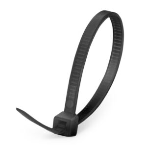 100pcs/Bag 8in.L x 0.2in.W Self-Locking Nylon Cable Ties-Black Price in Dubai UAE