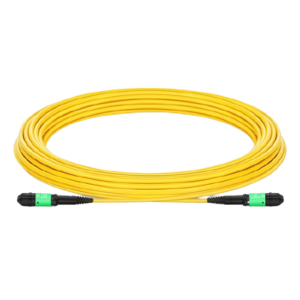 Customized 8-144 Fibers Senko MPO-12 OS2 Single Mode Elite Trunk Cable, Yellow #30842 Price in Dubai UAE