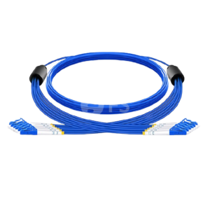 Customized 6 Fibers OS2 Single Mode LC/SC/FC/ST Armored Indoor 3.0mm Multi-Fiber Breakout Cable #33887 Price in Dubai UAE