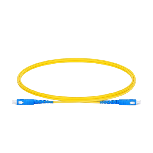 1m (3ft) SC UPC to SC UPC Simplex OS2 Single Mode PVC (OFNR) 2.0mm Fiber Optic Patch Cable #40494 Price in Dubai UAE