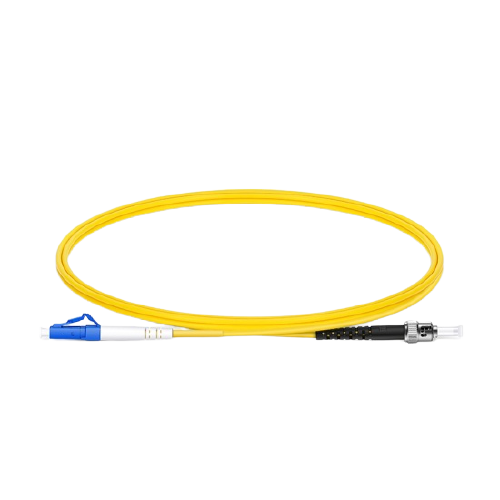 1m (3ft) LC UPC to ST UPC Simplex OS2 Single Mode PVC (OFNR) 2.0mm Fiber Optic Patch Cable #40627 Price in Dubai UAE