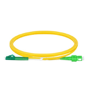 1m (3ft) LC APC to SC APC Duplex OS2 Single Mode PVC (OFNR) 2.0mm Fiber Optic Patch Cable #41163 Price in Dubai UAE