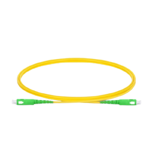 1m (3ft) SC APC to SC APC Simplex OS2 Single Mode PVC (OFNR) 2.0mm Fiber Optic Patch Cable #41918 Price in Dubai UAE