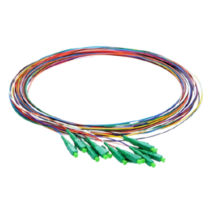 1m (3ft) LC APC 12 Fibers OS2 Single Mode Unjacketed Color-Coded Fiber Optic Pigtail #42417 Price in Dubai UAE