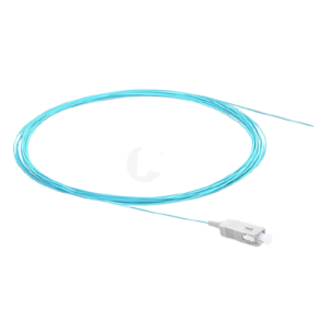 1m (3ft) SC UPC Simplex OM3 Multimode PVC (OFNR) 0.9mm Fiber Optic Pigtail #42462 Price in Dubai UAE