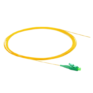 1m (3ft) LC APC Simplex OS2 Single Mode PVC (OFNR) 0.9mm Fiber Optic Pigtail #42477 Price in Dubai UAE