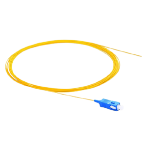 1m (3ft) SC UPC Simplex OS2 Single Mode PVC (OFNR) 0.9mm Fiber Optic Pigtail #42485 Price in Dubai UAE