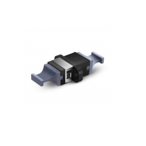 US Conec MTP?/MPO-8/12/24 Black Fiber Optic Adapter/Coupler with Flange, Key Up to Down #48508 Price in Dubai UAE