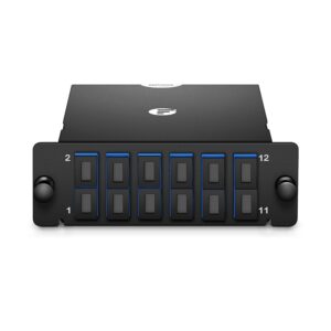 FHD MTP?-12 Cassette, 12 Fibers OS2 Single Mode, Type A, MTP? to 6 x SC Duplex (Blue), 0.35dB max Price in Dubai UAE