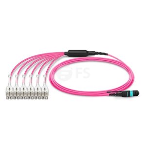 Customized 8-24 Fibers MTP?-12 OM4 Multimode HD BIF Breakout Cable, Elite, LSZH Bunch #61713 Price in Dubai UAE
