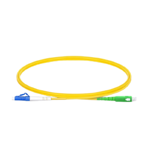 1m (3ft) LC UPC to SC APC Simplex OS2 Single Mode PVC (OFNR) 2.0mm Fiber Optic Patch Cable #62913 Price in Dubai UAE