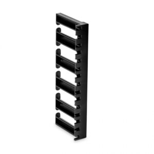 5U 3'' Deep Plastic Vertical Cable Manager with Bend Radius Finger Price in Dubai UAE