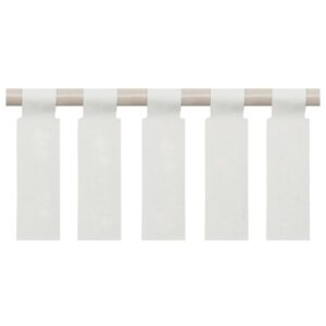 A4 Size 3.31in.L x 1.02in.W P Type Adhesive Label Paper-300pcs/10 Sheets, White Price in Dubai UAE