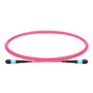 1m (3ft) MTP?-16 APC (Female) to MTP?-16 APC (Female) OM4 Multimode Elite Trunk Cable, 16 Fibers, Plenum (OFNP), Magenta, for 400G Network Connection Price in Dubai UAE