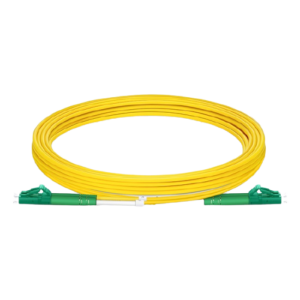 3m (10ft) LC APC to LC APC Duplex 3.0mm PVC (OFNR) 9/125 Single Mode Fiber Patch Cable #68838 Price in Dubai UAE