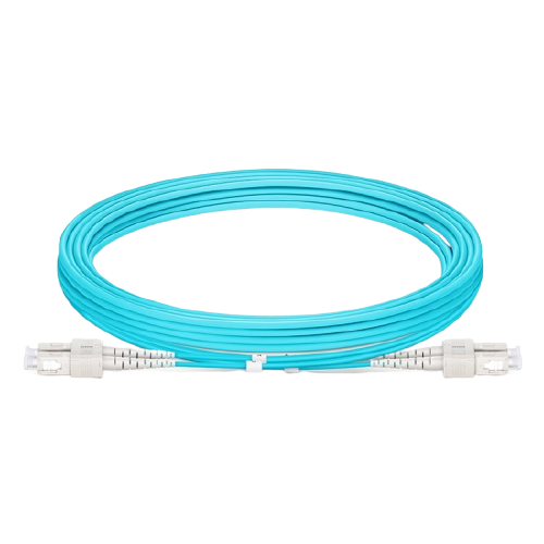 3m (10ft) SC UPC to SC UPC Duplex 3.0mm PVC (OFNR) OM4 Multimode Fiber Optic Patch Cable #68843 Price in Dubai UAE