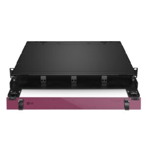 FHD High Density 1U Rack Mount Enclosure Unloaded, Sliding Drawer, Holds up to 4 x FHD Cassettes or Panels, 144 Fibers (LC)  Price in Dubai UAE