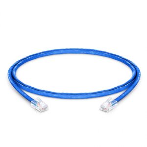 3ft (0.9m) Cat5e Snagless Shielded (FTP) PVC CMX Ethernet Network Patch Cable, Blue Price in Dubai UAE