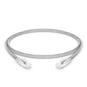 3ft (0.9m) Cat6 Snagless Unshielded (UTP) PVC CM Ethernet Network Patch Cable, Gray Price in Dubai UAE