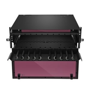 FHD High Density 4U Rack Mount Enclosure Unloaded, Sliding Drawer, Holds up to 12 x FHD Cassettes or Panels, 432 Fibers (LC) Price in Dubai UAE
