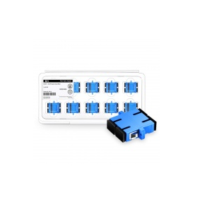 SC/UPC to SC/UPC Duplex Single Mode Plastic Fiber Optic Adapter/Coupler with Flange (10pcs/Pack) #76113 Price in Dubai UAE