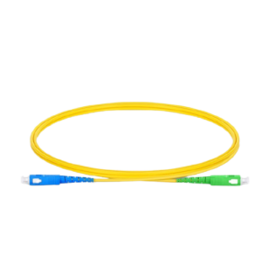 1m (3ft) SC UPC to SC APC Simplex OS2 Single Mode PVC (OFNR) 2.0mm Fiber Optic Patch Cable #96103 Price in Dubai UAE