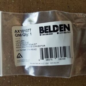 Belden AX101077- OPTIMAX 50/125 MULTIMODE SC FIBRE CONNECTOR FIELD INS Price in Dubai UAE