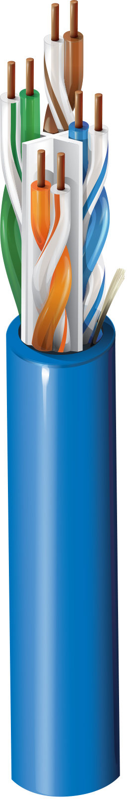 Belden 7965ENH Cat 6 Cable, U/UTP, LSZH, 4 Pair, AWG 23, Indoor CPR Eca Price in Dubai UAE