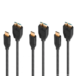 CableCreation [3-Pack] USB-C to Micro USB 3.0 Cable 1 Feet/0.3 Meters, #CC0016-3 Price in Dubai UAE