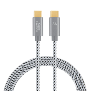 CableCreation USB Type C to C Cable(3A) 1Foot/0.3Meters, #CC0730 Price in Dubai UAE