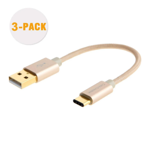 CableCreation Short USB C Cable[3-Pack] 0.5 Feet/0.15 Meters, #CC0156 Price in Dubai UAE