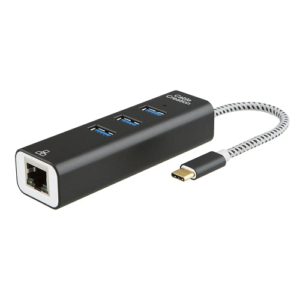 CableCreation 3 Port USB 3.1 Type-C Data Hub with Ethernet Gigabit Port, #CD0401 Price in Dubai UAE