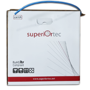 superiOrtec CL004C6AU/UTP-LS U/UTP CAT 6A 4PR LSZH CABLE - 23 AWG, 305M/ROLL price in Dubai UAE and AFRICA