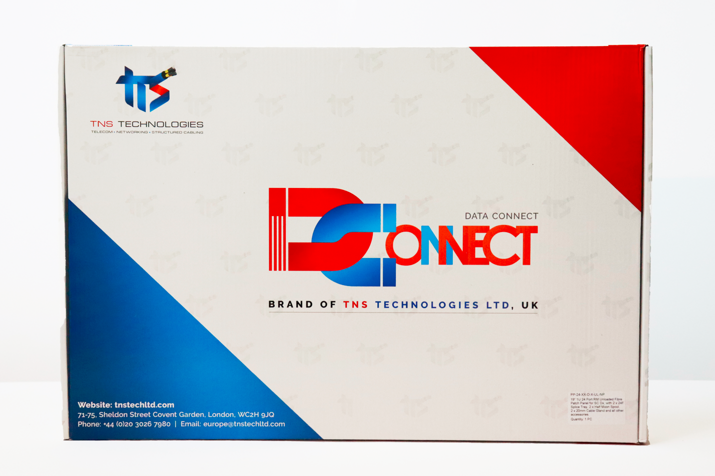Dconnect Fiber Patch Panel 1u Unloaded Rack Mountable Type with SC Duplex Cut Outs Dealer in Dubai UAE - Image 2