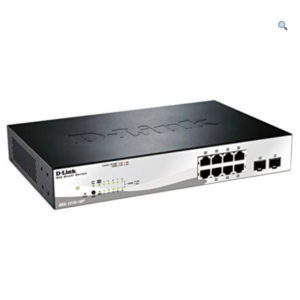 D-link Switch 8 Port Gigabit POE DGS-1210-10P/E Dealer in Dubai UAE