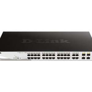 DLINK DGS-F1210-26PS-E 26-port 10/100/1000Base-T  Long Range 250m PoE+ Smart Switch with 24 PoE ports, 2 SFP ports, 250W PoE Power budget Price in Dubai UAE