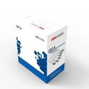 Hikvision 305 m CAT6 UTP Network Cable (Solid Copper, 0.53 mm, CM) DS-1LN6-UE-W Price in Dubai UAE