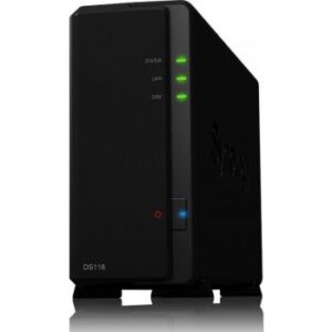 Synology DS118 1 bay NAS DiskStation Price in Dubai UAE. The Best Synology Supplier in Dubai UAE and Africa