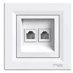 Schneider EPH4800121 Cat6 Faceplate Dealer in Dubai UAE