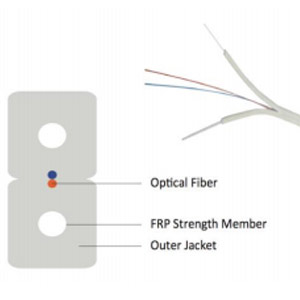 Opterna FC7A2DRPANA002LZ 2Core Single Mode drop cable Dealer in Dubai UAE