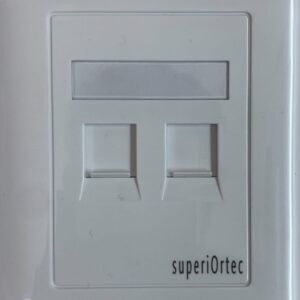 superiOrtec FPSH2UK UK SHUTTERED FACE PLATE 2 PORT price in Dubai UAE and ARICA