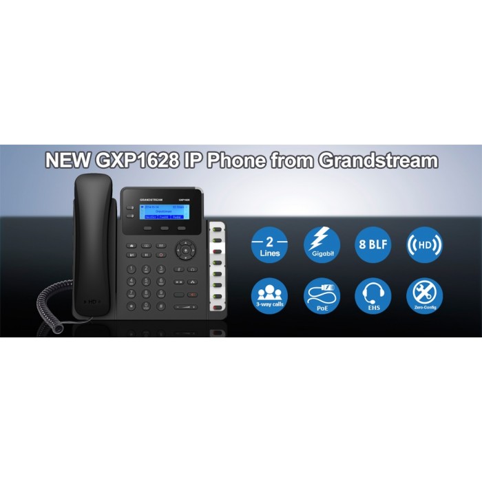 Grandstream GXP1628 IP Phone Price in Dubai UAE and Africa - Image 2