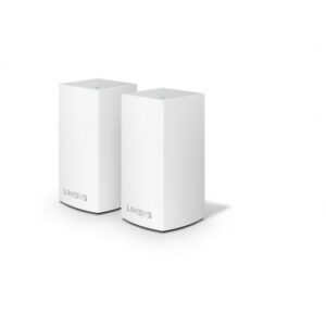 Linksys WHW0102-ME Velop Whole Home Intelligent Mesh WiFi System, Dual-Band, 2-pack Price in Dubai UAE